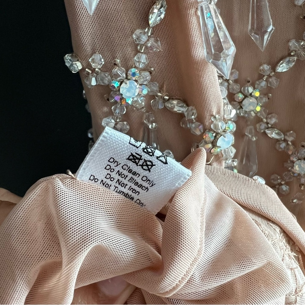 Oceanus ARABELLA crystal embellished mini dress Size Large - Picture 16 of 17